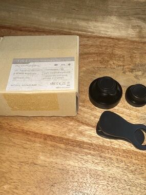 Clip-On Mobile Camera Lens Kit - Black